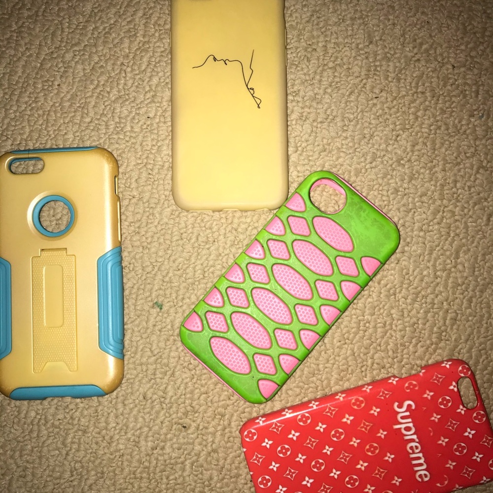 Assorted iPhone cases